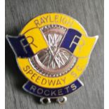 SPEEDWAY - RAYLEIGH SUPPORTERS CLUB BADGE