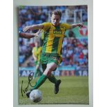 WEST BROMWICH ALBION - CONNOR TOWNSEND SIGNED PHOTO