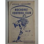 1956-57 ROCHDALE V ACCRINGTON