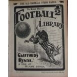 THE BOYS REALM FOOTBALL LIBRARY MAGAZINE 1910