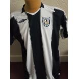 WEST BROMWICH ALBION - MAREK CECH MATCH WORN AND SIGNED HOME SHIRT