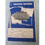 BRISTOL ROVERS V MANCHESTER UNITED FA CUP 1954-55