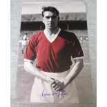 RONNIE COPE MANCHESTER UNITED SIGNED PHOTO