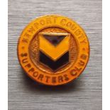 NEWPORT COUNTY - VINTAGE SUPPORTERS CLUB BADGE