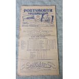 PORTSMOUTH V MIDDLESBROUGH 1946-47