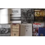 FOOTBALL HISTORY BOOKS COLLECTION