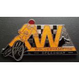 SPEEDWAY - WOLVERHAMPTON BADGE