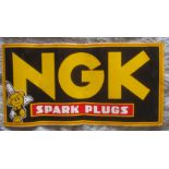 MOTORSPORT - NGK SPARK PLUGS VINYL DECAL STICKER LARGE