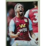 ASTON VILLA - DOUGLAS LUIZ SIGNED PHOTO