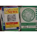 CELTIC - COLLECTION OF LATE 1960'S / 70'S HOME & AWAY PROGRAMMES X 59