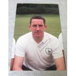 TOTTENHAM SIGNED PHOTO DAVE MACKAY