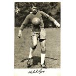 MALCOLM PAGE BIRMINGHAM CITY & WALES HAND SIGNED POSTCARD