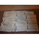 WEST BROMWICH ALBION - COLLECTION OF OFFICIAL CLUB CHEQUES X 25