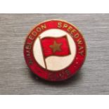 SPEEDWAY - WIMBLEDON BADGE