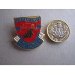 SPEEDWAY - BRADFORD DUKES 1997 GILT BADGE