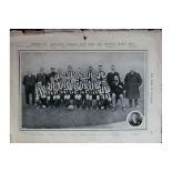 SUNDERLAND 1905-06 TEAM PICTURE & HISTORY