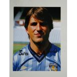 COVENTRY CITY - AUTOGRAPHED PHOTO OF BOB LATCHFORD