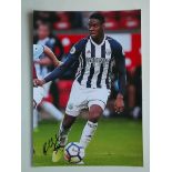 WEST BROMWICH ALBION - RAYHAAN TULLOCH SIGNED PHOTO