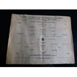 1946 .OXFORD UNIVERSITY v WOLVES VERY RARE FRIENDLY