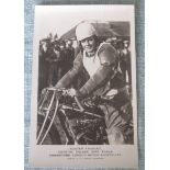 SPEEDWAY POSTCARD BUSTER FROGLEY WEMBLEY SPEEDWAY 1930