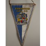 BIRMINGHAM CITY - VINTAGE PENNANT