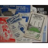 STOKE CITY - COLLECTION OF AWAY PROGRAMMES FROM 1960-61 & 1961-62