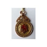 1926-27 SOUTHERN COUNTIES FA GOLD MEDAL