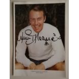 TOTTENHAM - JIMMY GREAVES AUTOGRAPHED PICTURE