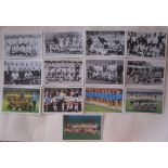 FOOTBALL WORLD CUP WINNERS 1930 - 1990 LARGE POSTCARDS