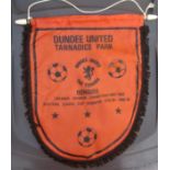 LARGE DUNDEE UNITED 1980'S PENNANT