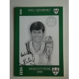 CRICKET - PHIL NEWPORT AUTOGRAPHED BENEFIT PROGRAMME - WORCESTERSHIRE