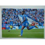 LEICESTER CITY - KELCCHI IHEANACHO SIGNED PHOTO