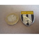 WEST BROMWICH ALBION W.B.A. VINTAGE SILVER BADGE