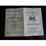 1947 NUNEATON BOROUGH V HEDNESFORD TOWN