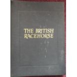HORSE RACING - THE BRITISH RACEHORSE MAGAZINE 1949 IN BINDER