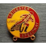 SPEEDWAY - LEICESTER BADGE