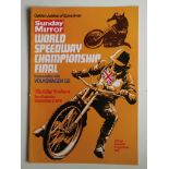 SPEEDWAY - 1978 WORLD CHAMPIONSHIP FINAL AT WEMBLEY PROGRAMME + TICKET