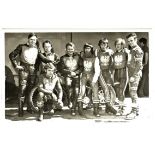 SPEEDWAY - POLAND 1973 TEAM GROUP ORIGINAL PHOTOGRAPH