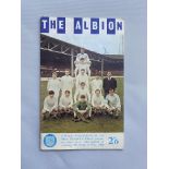 WEST BROMWICH ALBION OFFICIAL 1968 PLAYERS PUBLICATION FOR REACHING THE CUP FINAL - AUTOGRAPHED