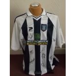 WEST BROMWICH ALBION MULTI SIGNED SHIRT LATE 1990'S