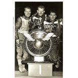 SPEEDWAY - 1962 WORLD FINAL 123 ORIGINAL PHOTO CRAVEN BRIGGS FUNDIN