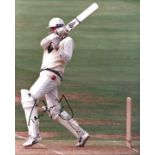 CRICKET - TOM MOODY WORCESTERSHIRE HAND SIGNED PRESS PHOTO