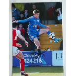 LEICESTER CITY - HARVEY BARNES SIGNED PHOTO