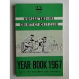 CRICKET - WORCESTERSHIRE 1967 YEAR BOOK