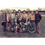 SPEEDWAY - COVENTRY 1977 TEAM GROUP ORIGINAL PHOTOGRAPH OLE OLSEN