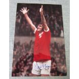 MANCHESTER UNITED IAN STOREY - MOORE AUTOGRAPHED PHOTO