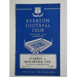 1964-65 EVERTON V MANCHESTER UNITED INTER CITIES FAIRS CUP