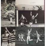 CELTIC - COLLECTION OF ICONIC PHOTOGRAPHS ALL HAND SIGNED WITH COA X 10