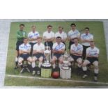 TOTTENHAM 1960-61 SIGNED TEAM PHOTO