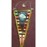 VINTAGE 1966 LARGE WORLD CUP PENNANT